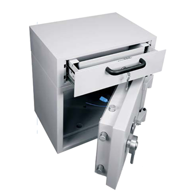 caja fuerte con cajon de ingresos