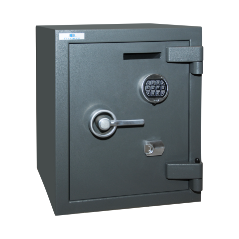 caja fuerte CFR-2 con ranura para ingresos - cerrada